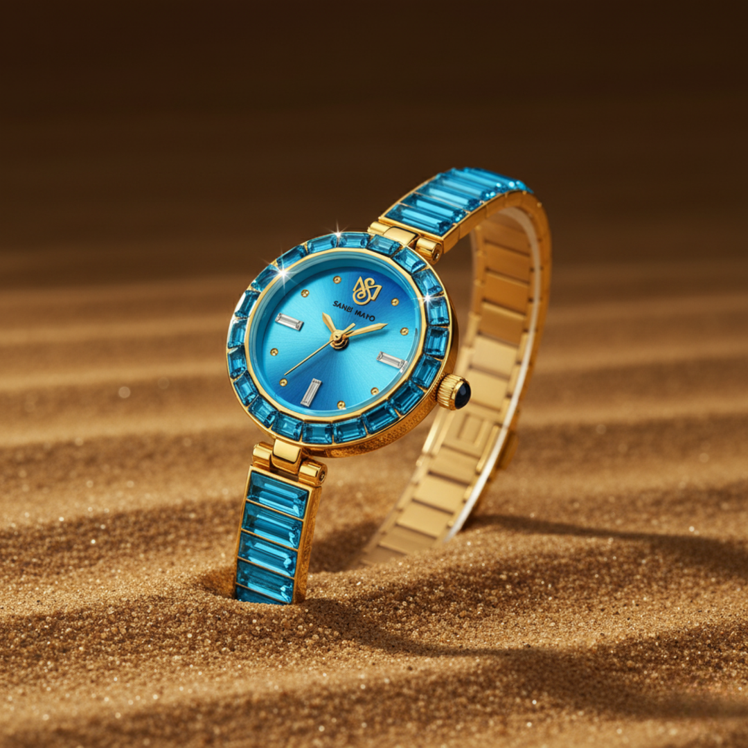 Egyptian Stone Edition (Sky Blue Dial, Gold)
