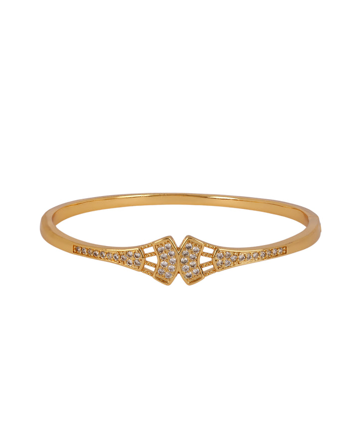 Sansi Mayo Women’s Watch, Bangle & Ring Gift Set — Two-Tone Silver Gold with Grey Dial & Crystal Egyptian Stone
