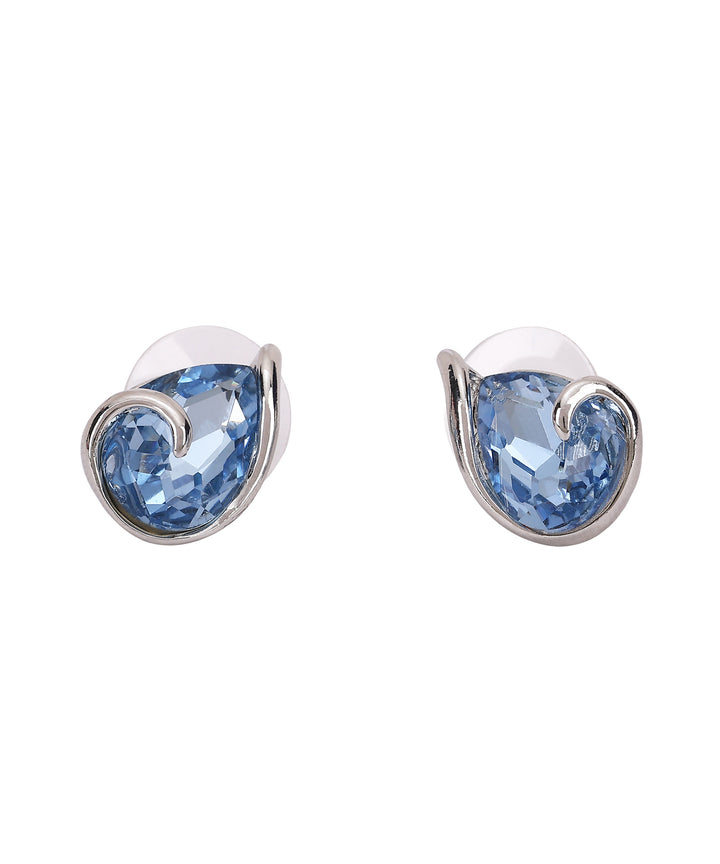 Sansi Mayo Women’s Watch & Jewellery Gift Set — Silver with Sky Blue Dial & Egyptian Stone