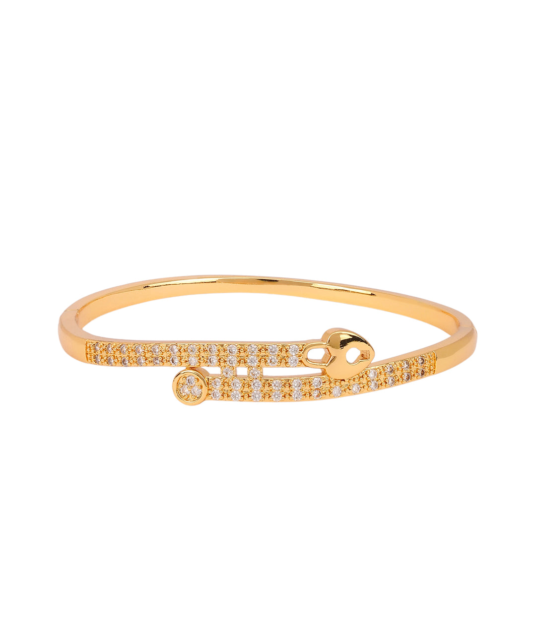 Sansi Mayo Women’s Watch, Bangle & Ring Gift Set — Gold Stainless Steel with Light Pink Dial & Crystal Egyptian Stone