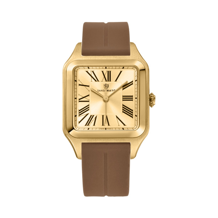 Luxe Gold Square Analog