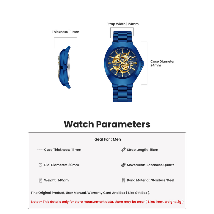 Deep Navy Blue Automatic