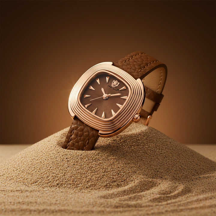 Verona Dark Brown Rose Gold WomenÕs Watch