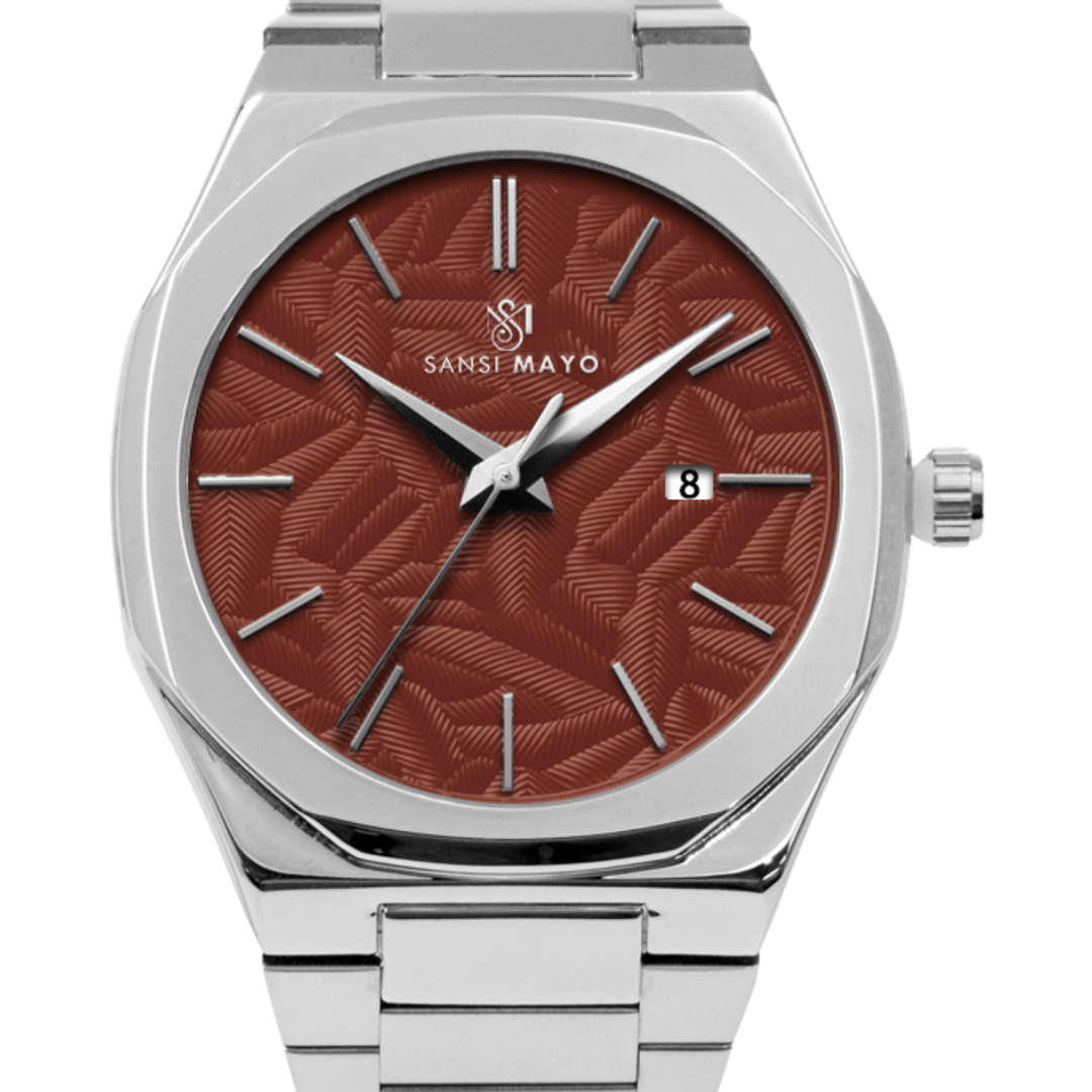 Crimson Maroon Two-Tone Analog