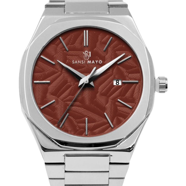 Crimson Maroon Two-Tone Analog