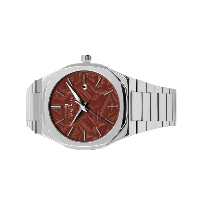 Crimson Maroon Two-Tone Analog