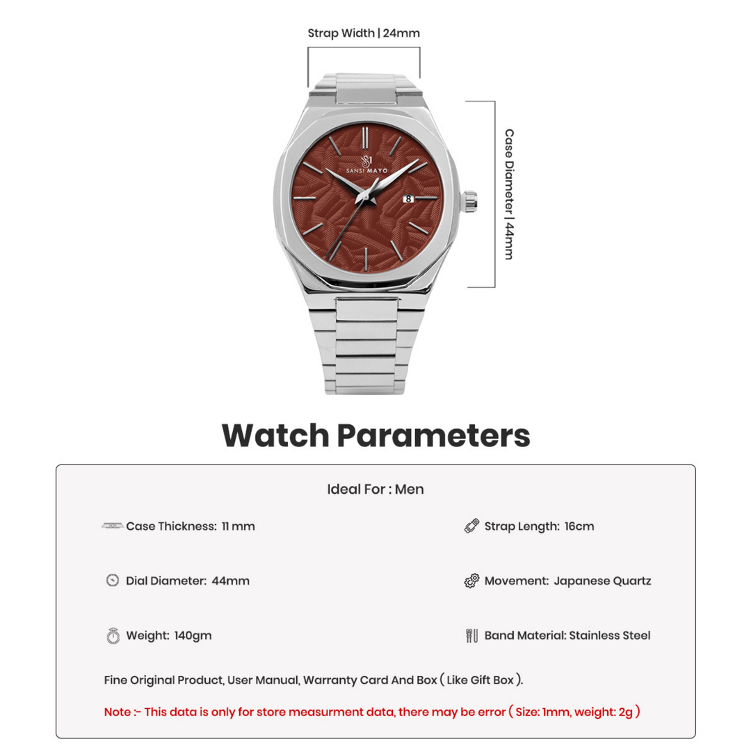 Crimson Maroon Two-Tone Analog