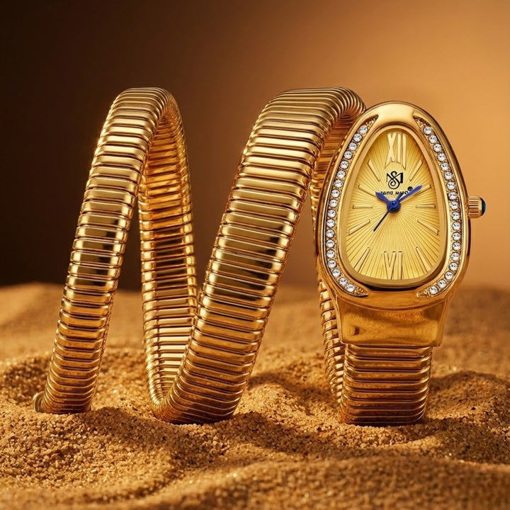 Sansi Mayo Cobra Watch — Gold Edition (Gold Dial)