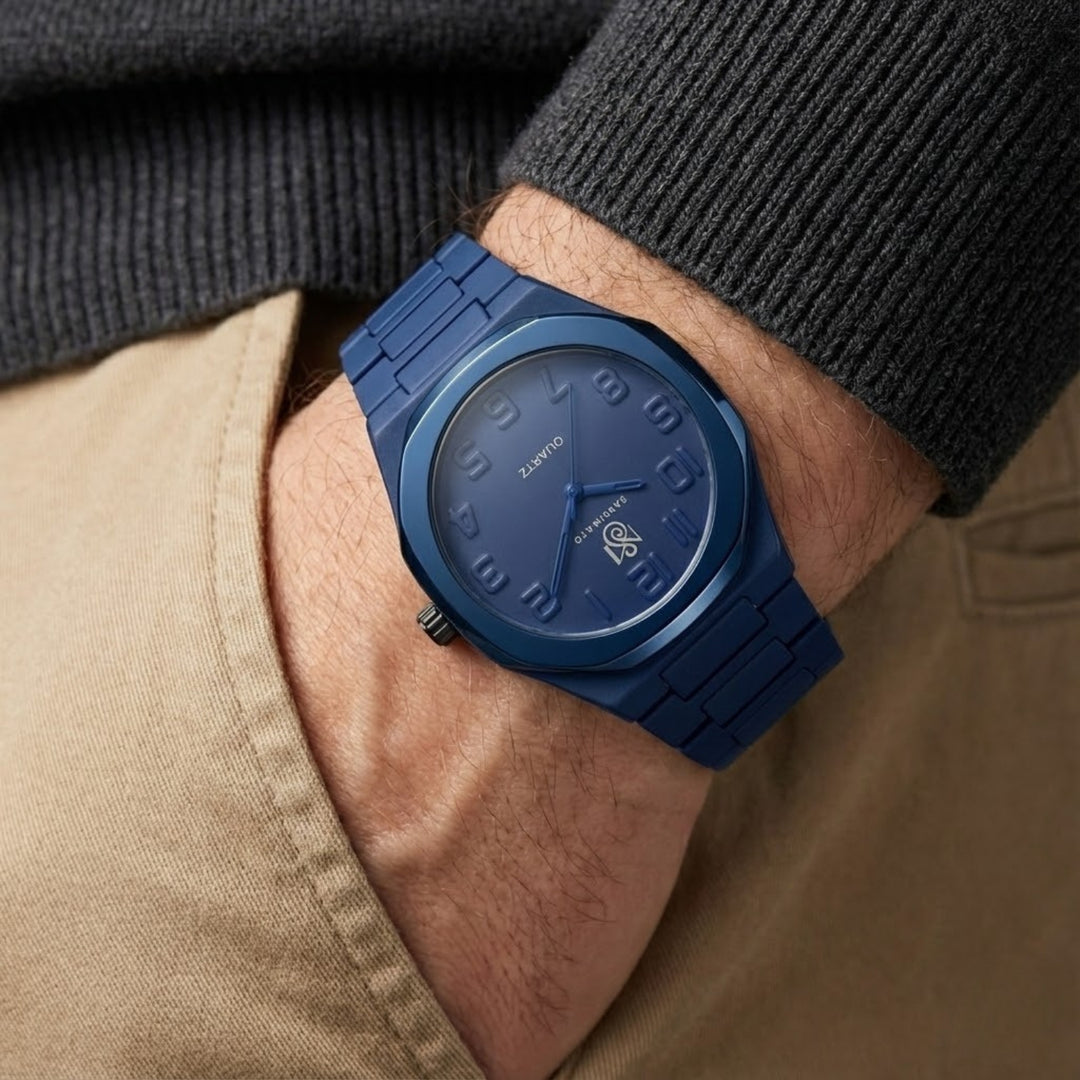 Carnival Blue Quartz Watch