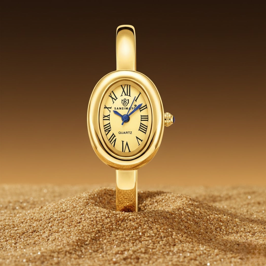 Sansi Mayo Minari Watch — Full Gold Stainless Steel (Gold Dial)