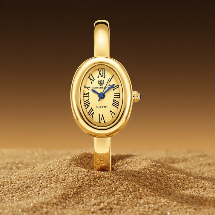 Sansi Mayo Minari Watch — Full Gold Stainless Steel (Gold Dial)