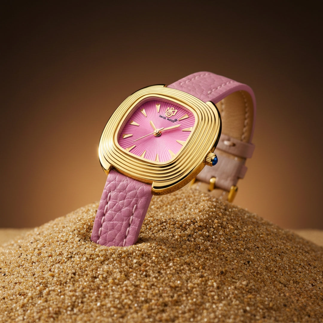 Verona Dark Pink Rose Gold WomenÕs Watch