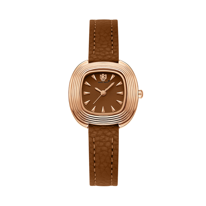 Verona Dark Brown Rose Gold WomenÕs Watch