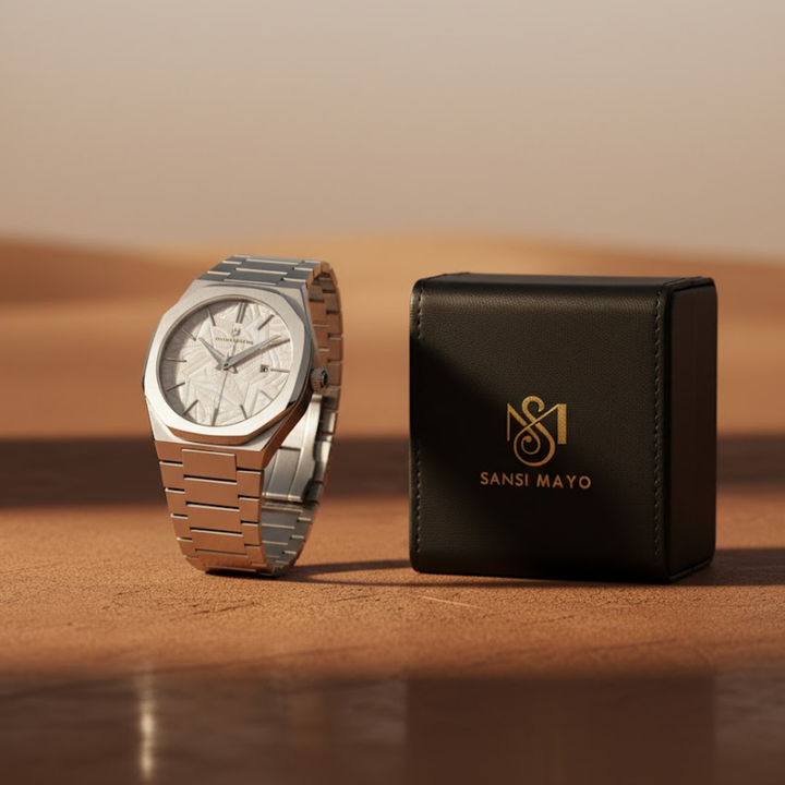 Slate Grey Two-Tone Analog