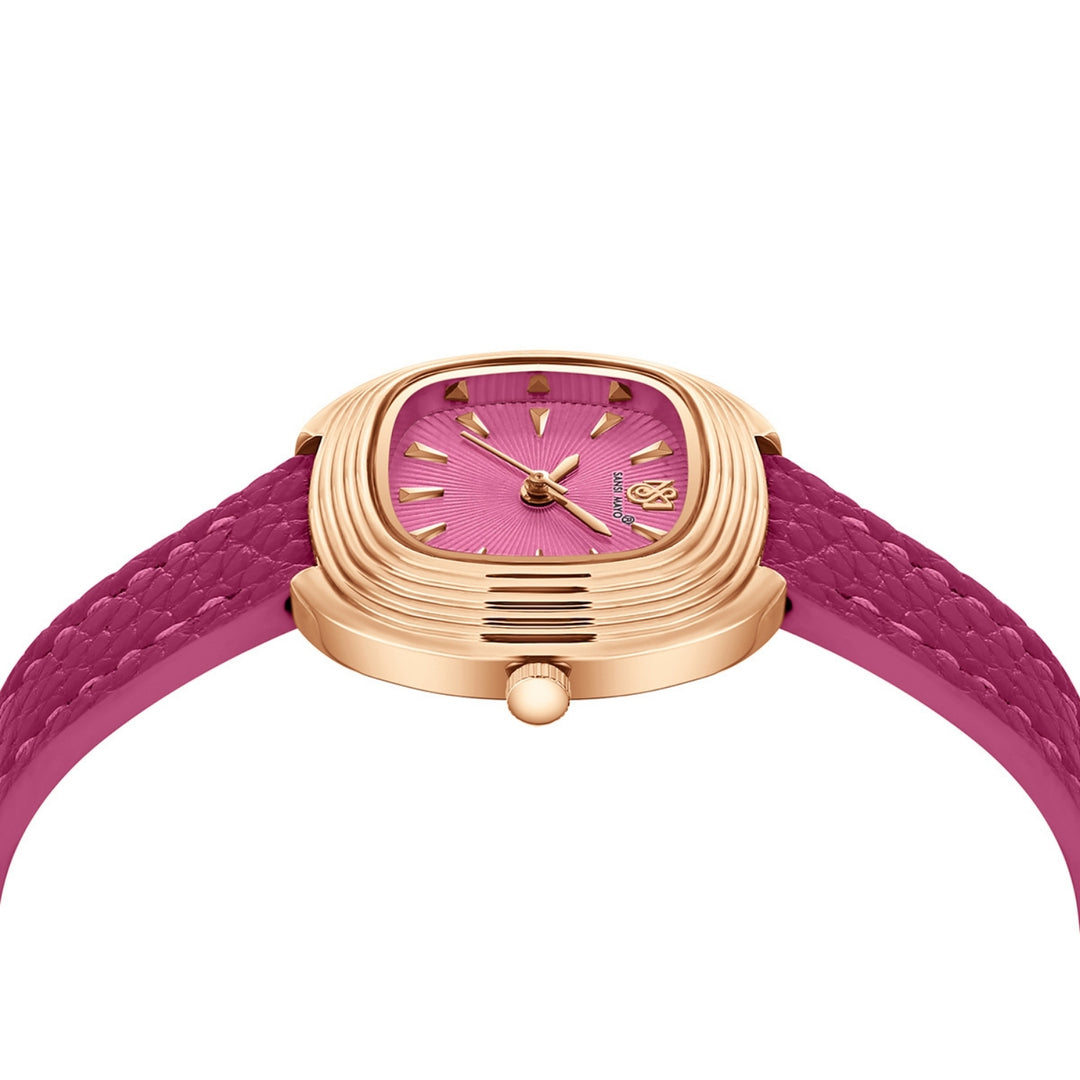Verona Dark Pink Rose Gold WomenÕs Watch