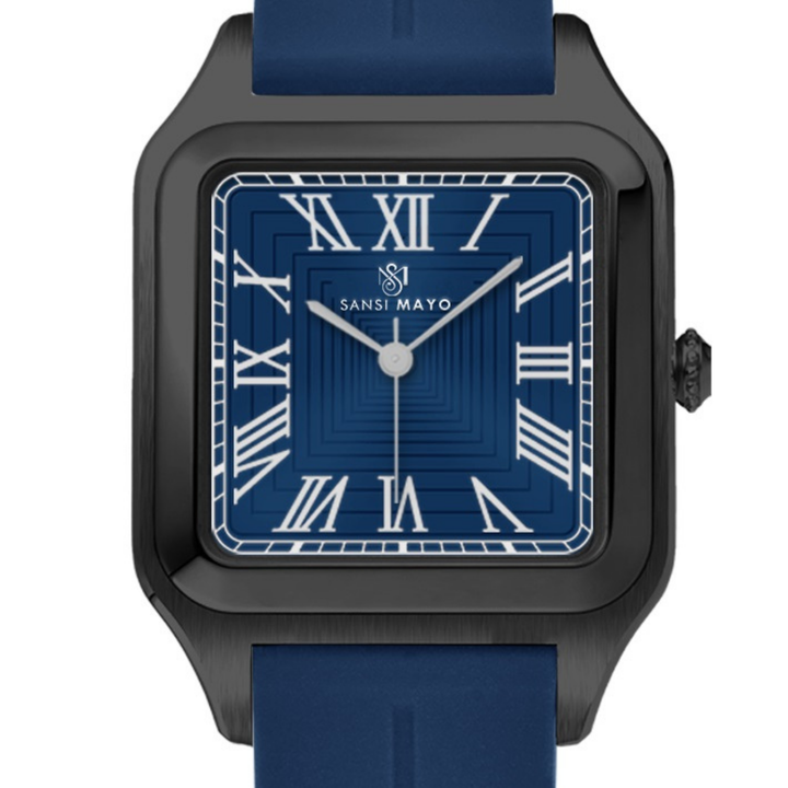 Royal Blue Square Magnetic Analog