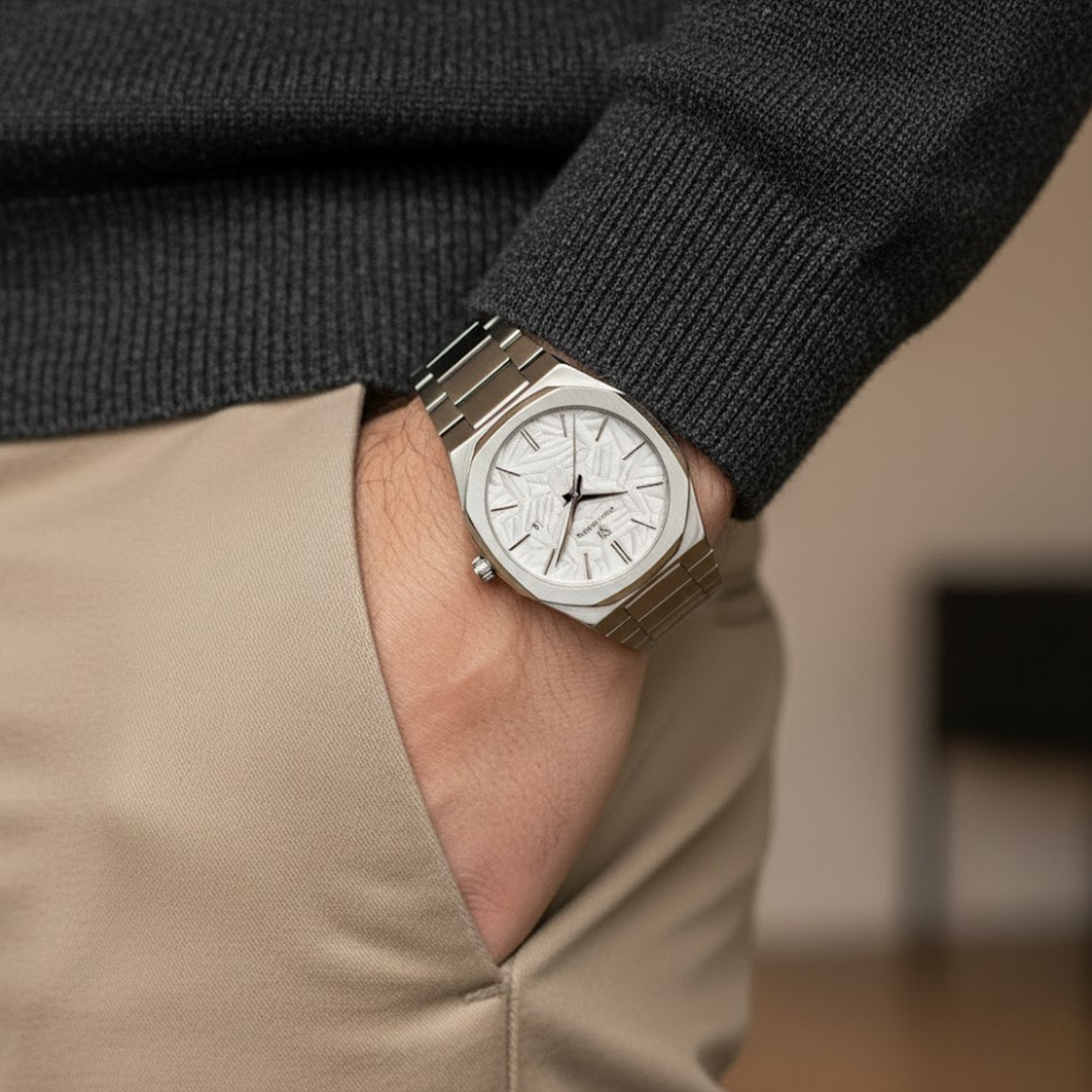 Slate Grey Two-Tone Analog