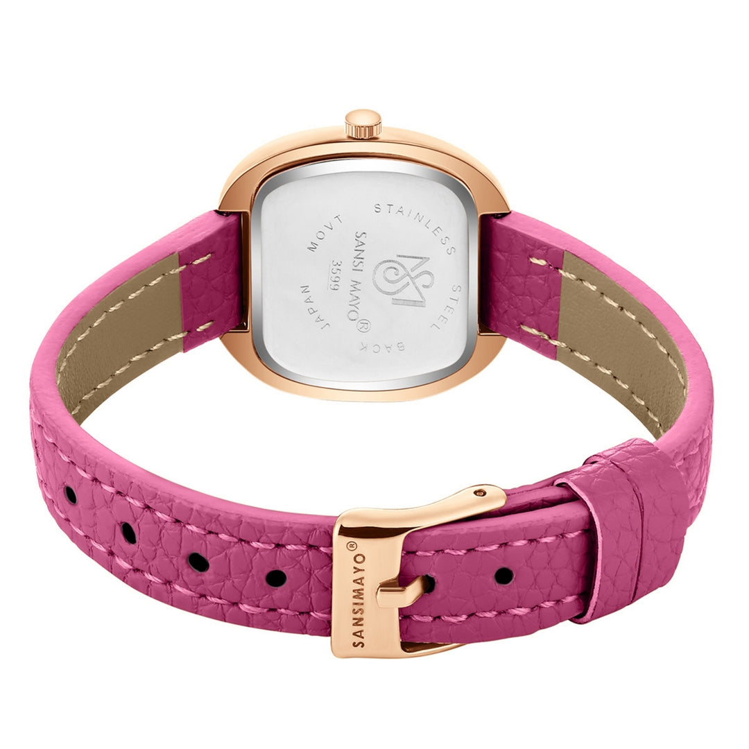 Verona Dark Pink Rose Gold WomenÕs Watch