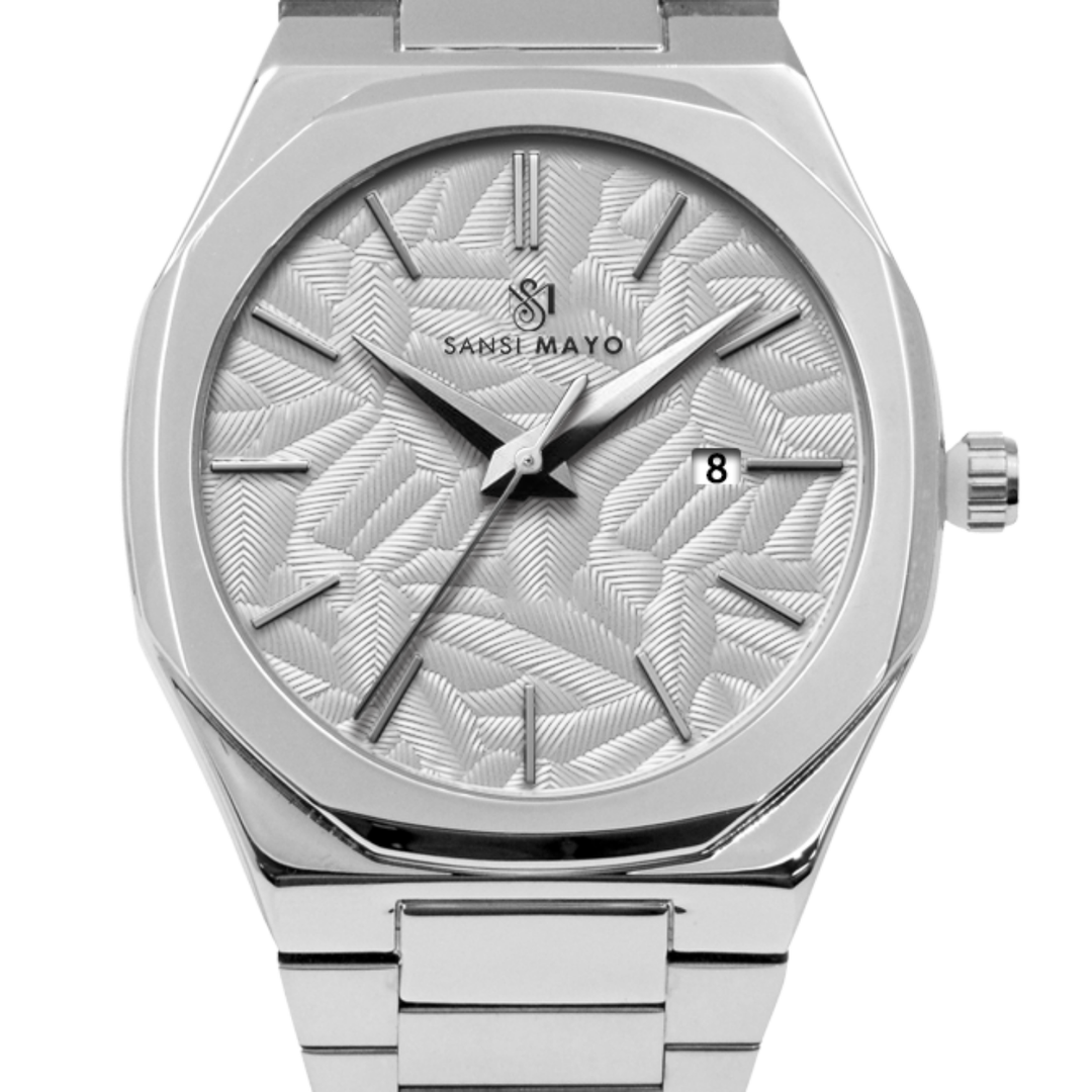 Slate Grey Two-Tone Analog