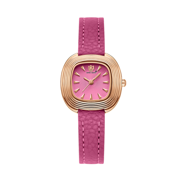 Verona Dark Pink Rose Gold WomenÕs Watch