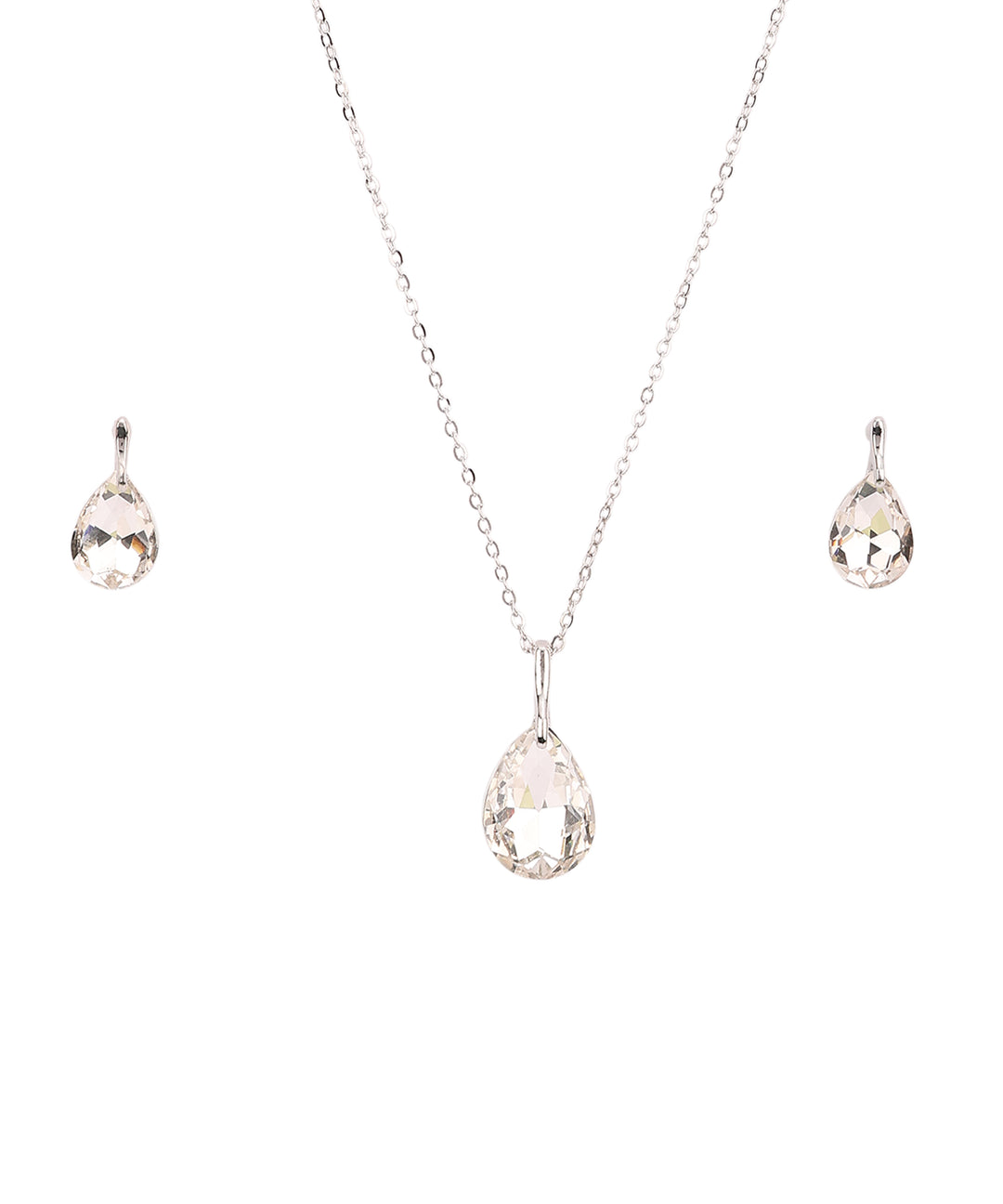 Sansi Mayo Women’s Watch & Jewellery Gift Set — Silver with Light Pink Dial & Egyptian Stone