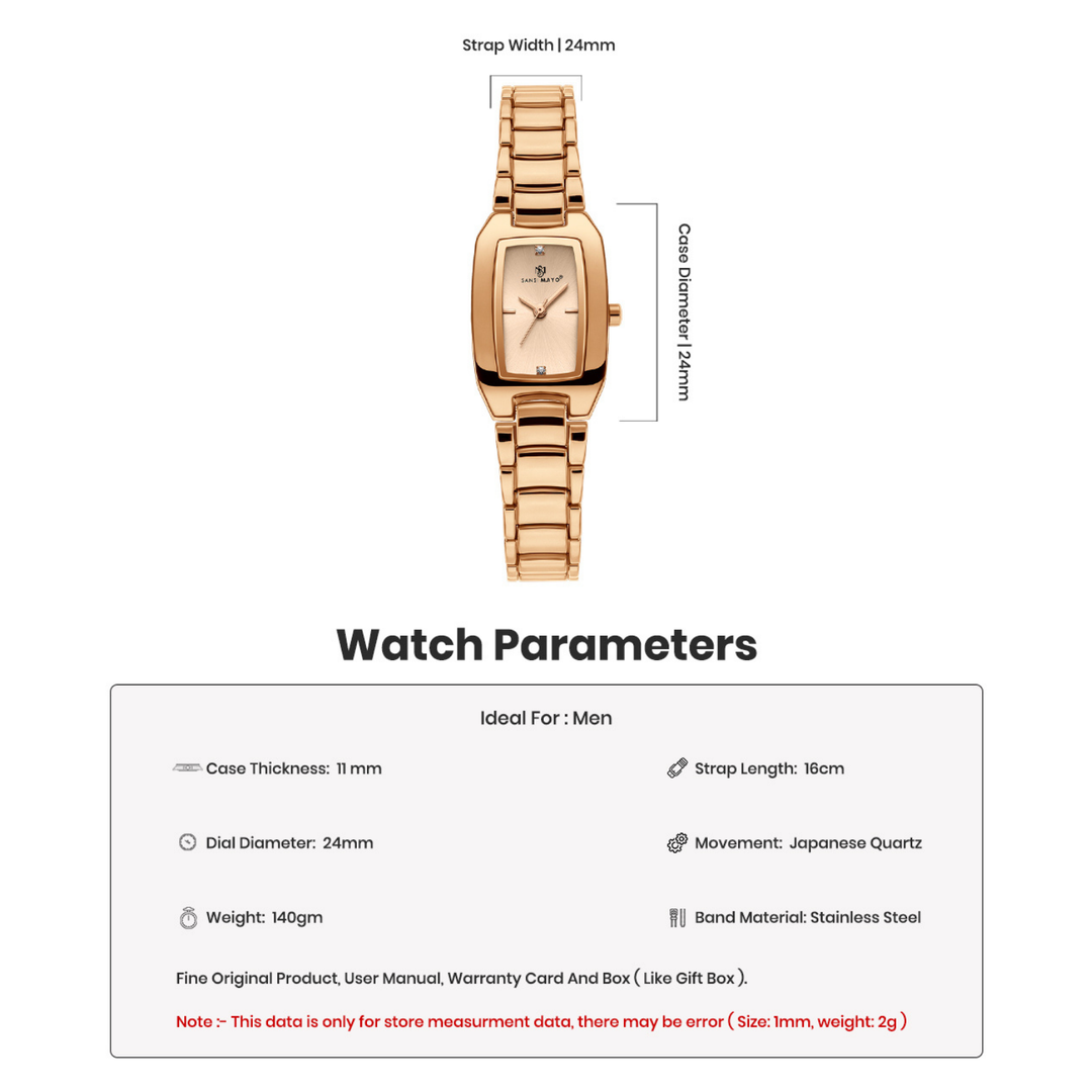 Rosegold Glow Analog