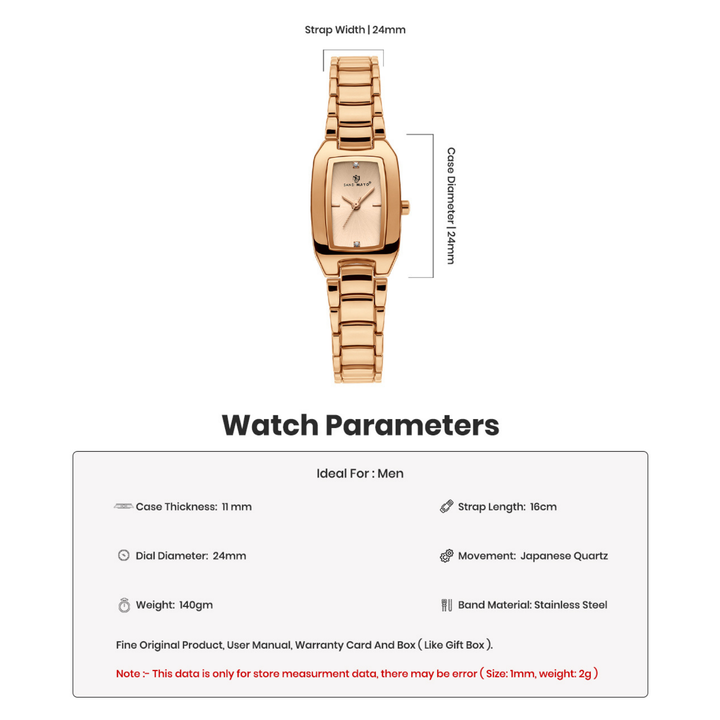 Rosegold Glow Analog