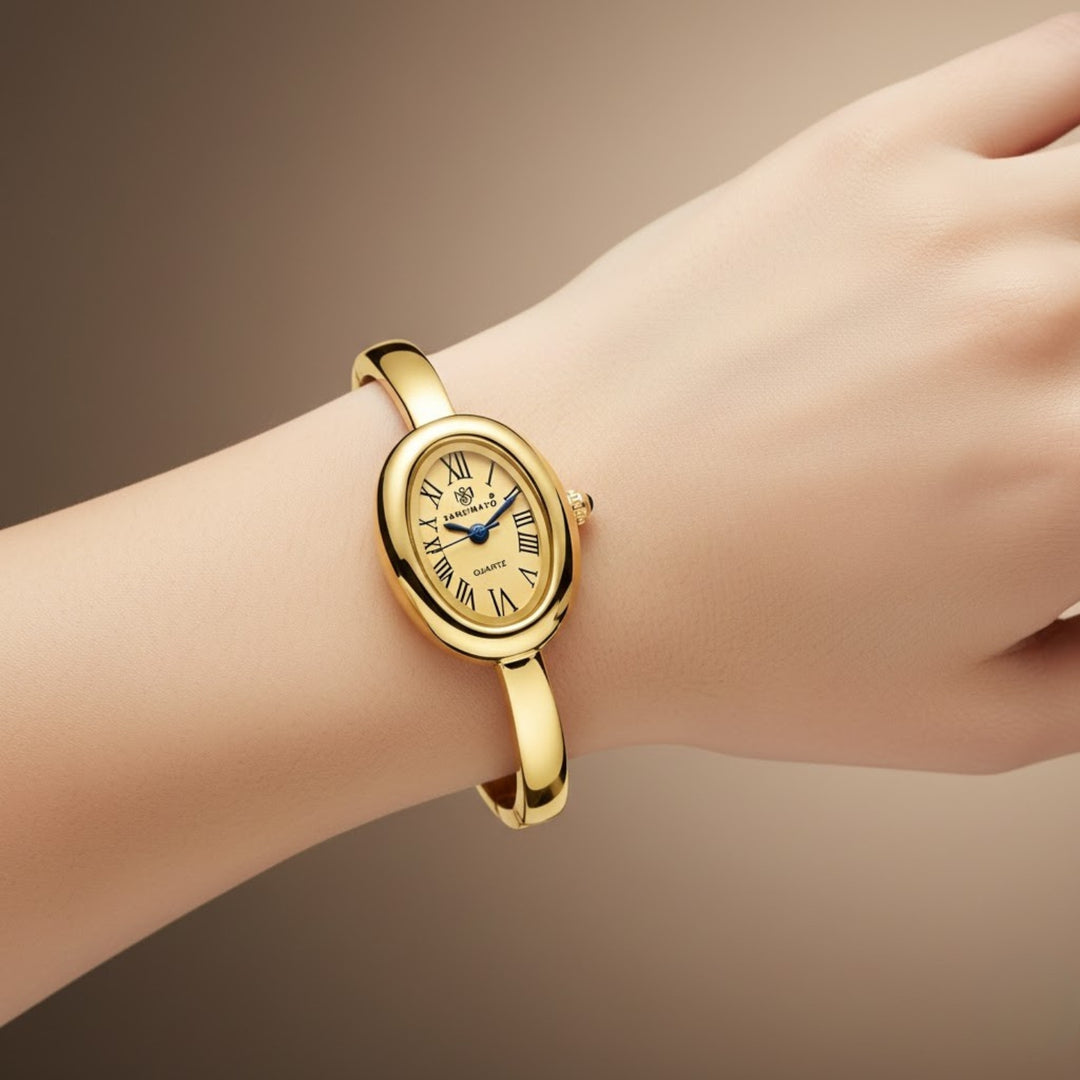 Sansi Mayo Minari Watch — Full Gold Stainless Steel (Gold Dial)