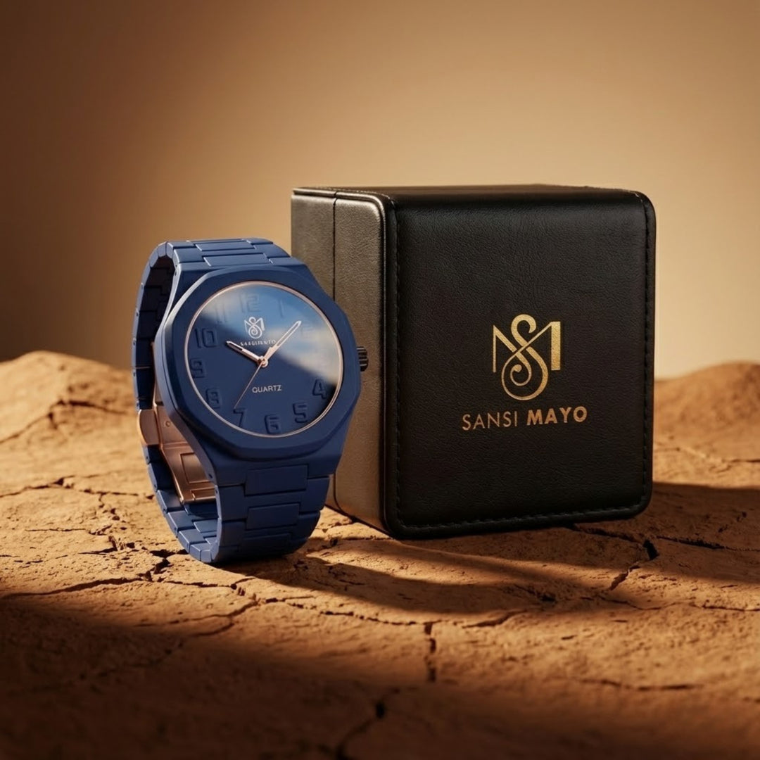 Carnival Blue Quartz Watch