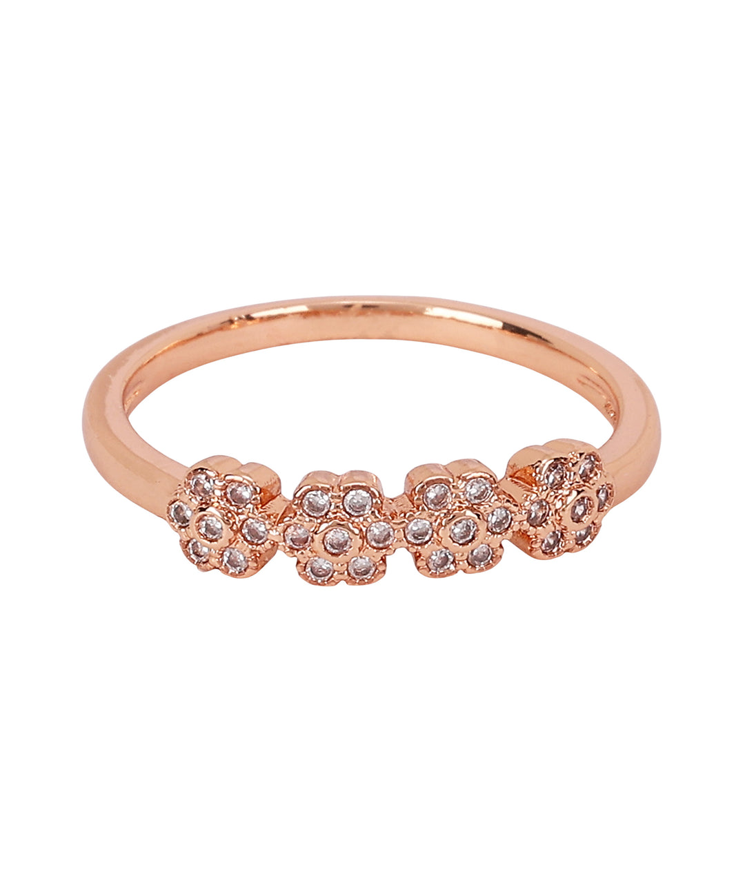 Sansi Mayo Women’s Watch, Bangle & Ring Gift Set — Rose Gold Round Dial with Crystal Egyptian Stone