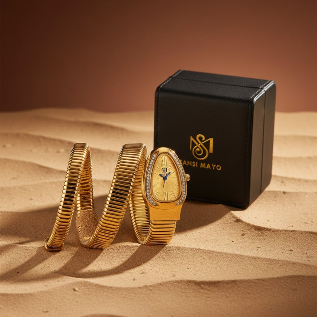Sansi Mayo Cobra Watch — Gold Edition (Gold Dial)