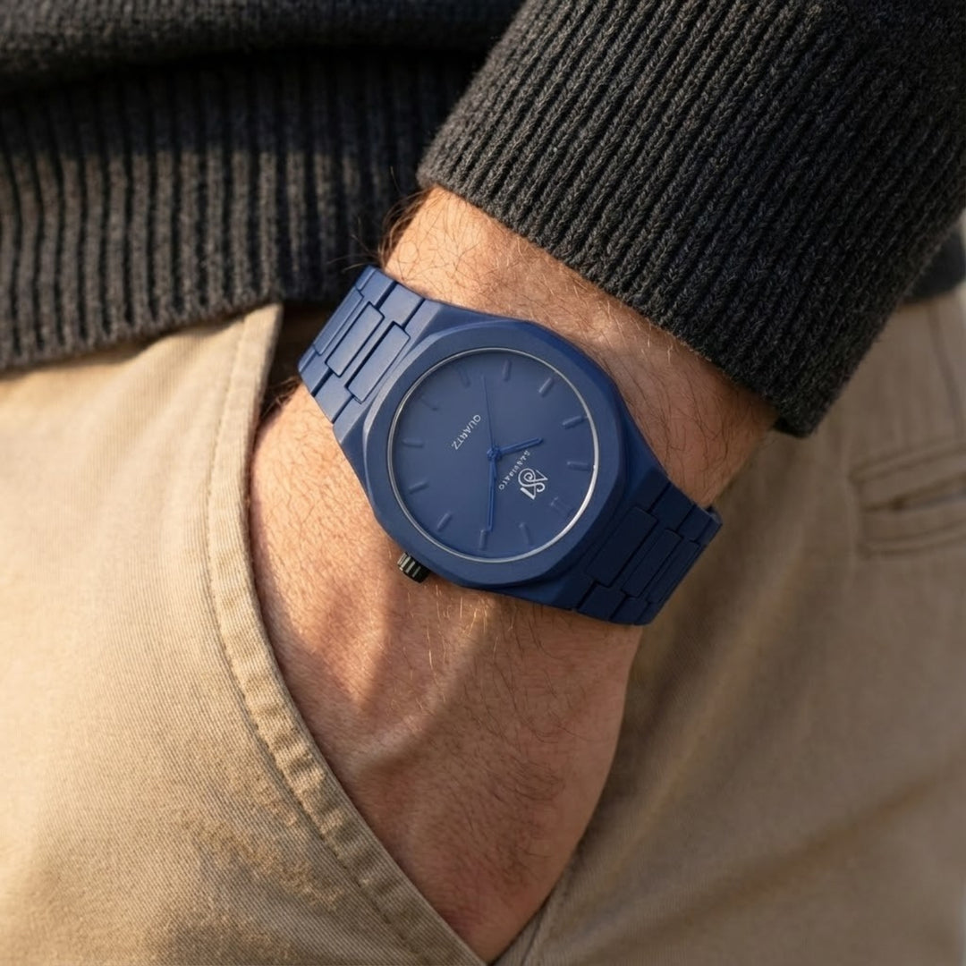 Carnival Dulex Blue Quartz Watch