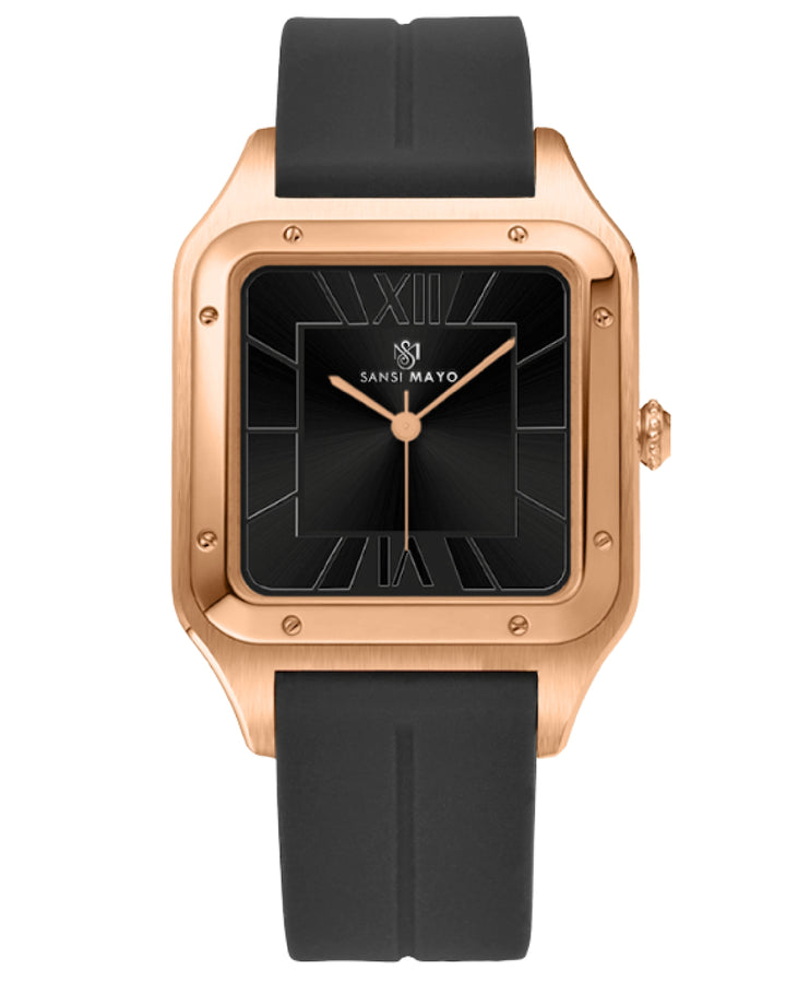 Carbon Black Square Analog