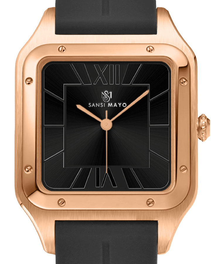 Carbon Black Square Analog