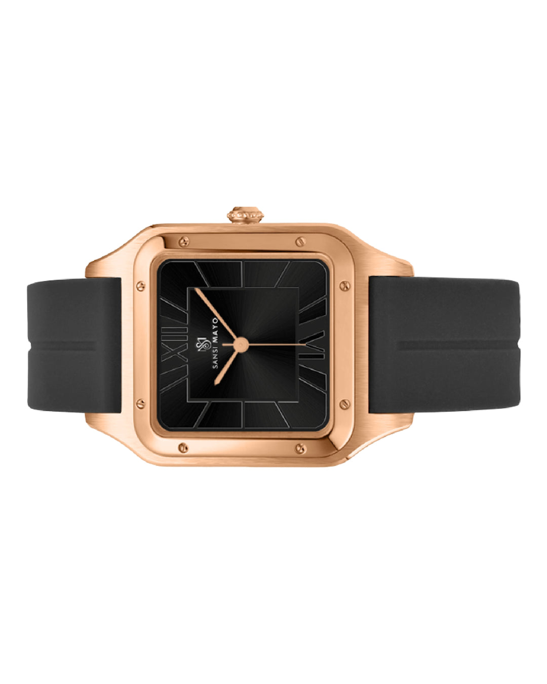 Carbon Black Square Analog
