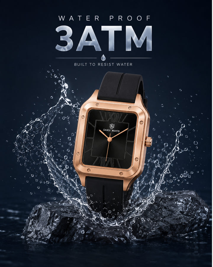 Carbon Black Square Analog