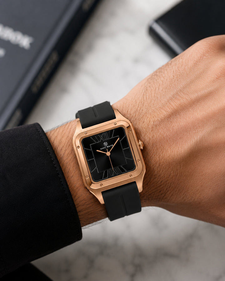 Carbon Black Square Analog