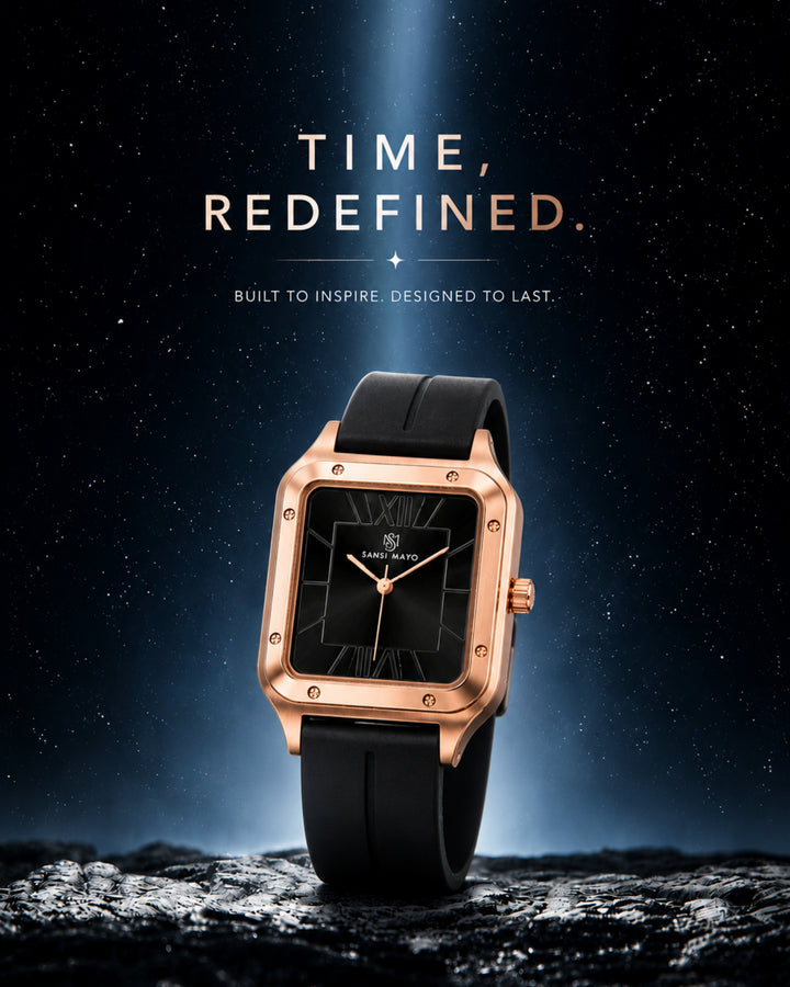 Carbon Black Square Analog