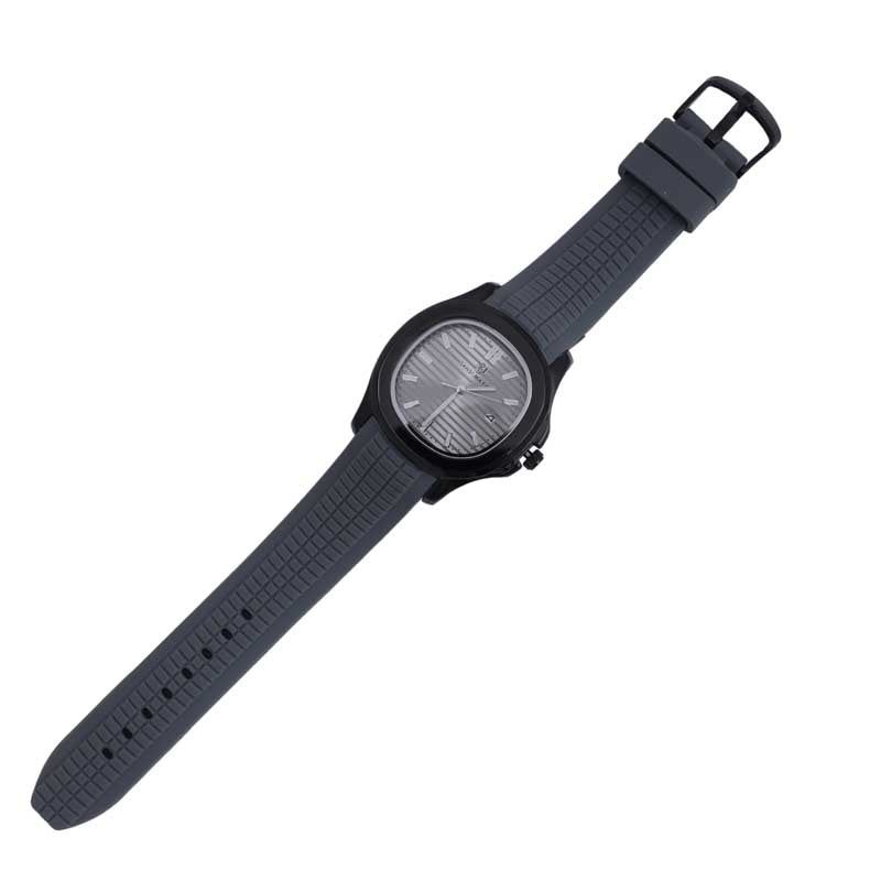 Beta Round Stealth Gray Wrist Watch