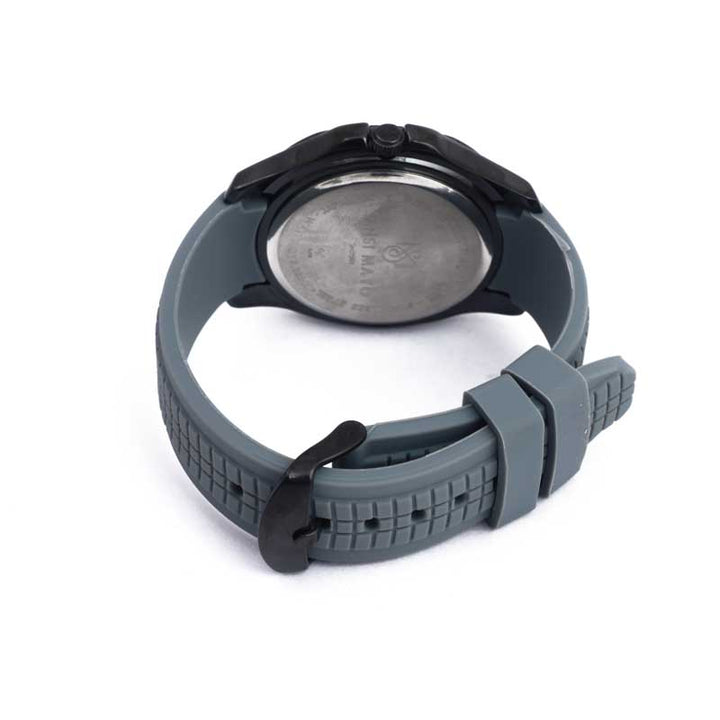 Beta Round Stealth Gray Wrist Watch