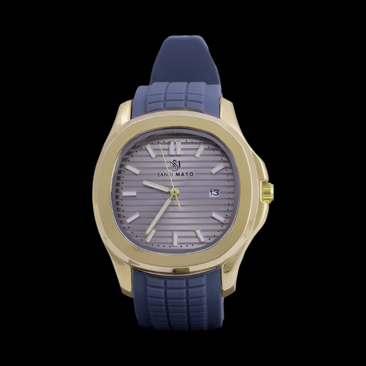 Sansi Mayo Round Gold Wrist Watch - Urban Gray
