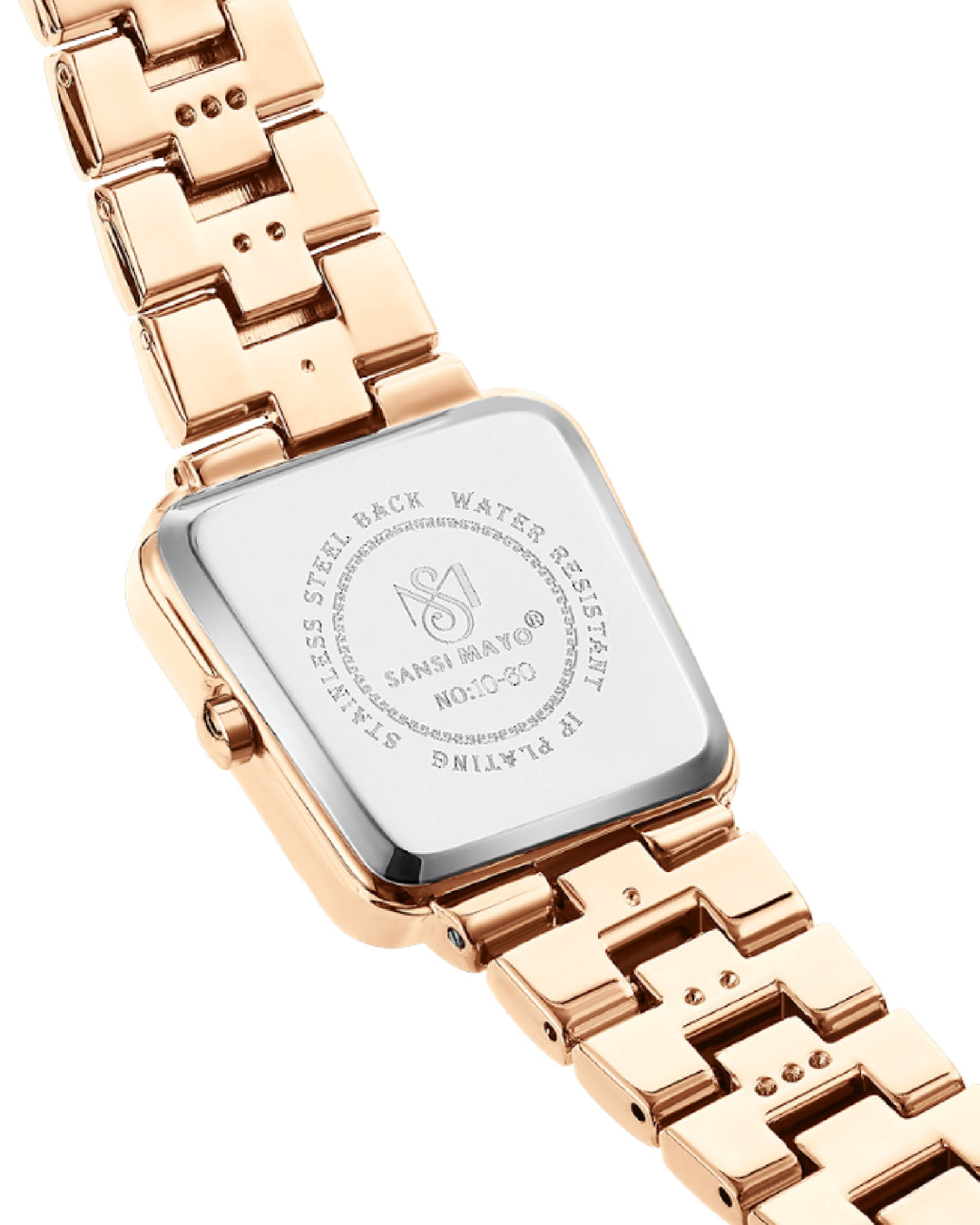 Square Case Edition (Rose Gold, White Dial)