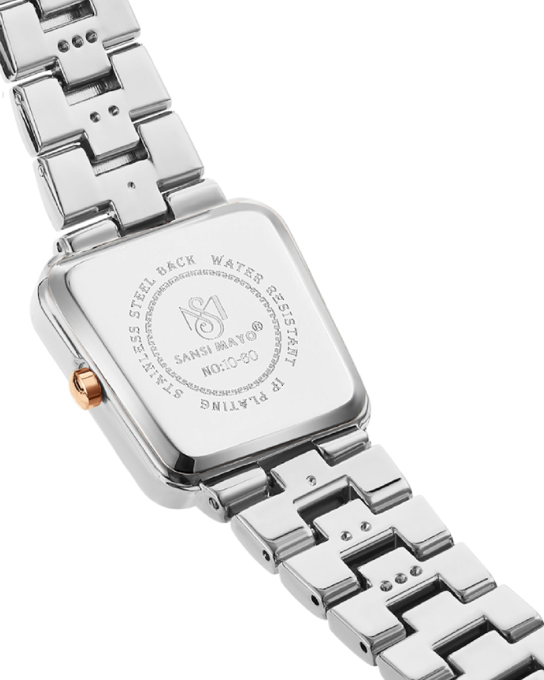 Silver Rose Gold Edition (Brown Dial)