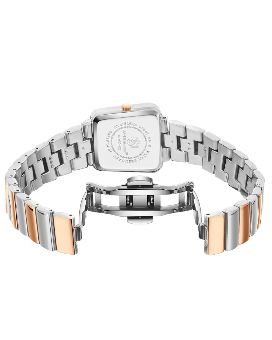 Silver Rose Gold Edition (Brown Dial)