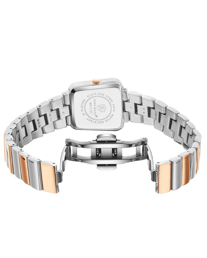 Silver Rose Gold Edition (Brown Dial)