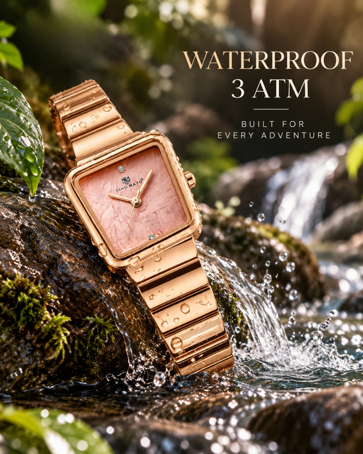 Square Case Edition (Rose Gold, Rose Gold Dial)