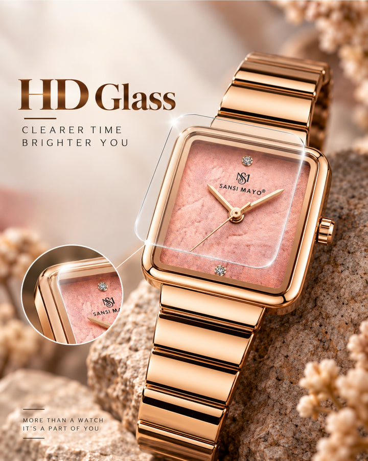 Square Case Edition (Rose Gold, Rose Gold Dial)