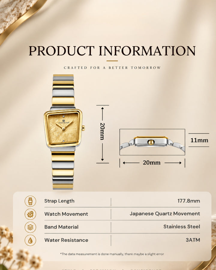 Two-Tone silver Gold (Gold Dial)