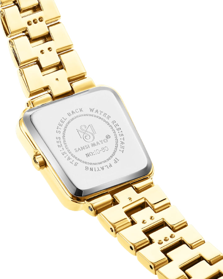 Square Case Edition (Gold, Black Dial)
