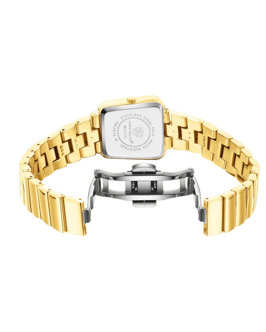 Square Case Edition (Gold, Black Dial)